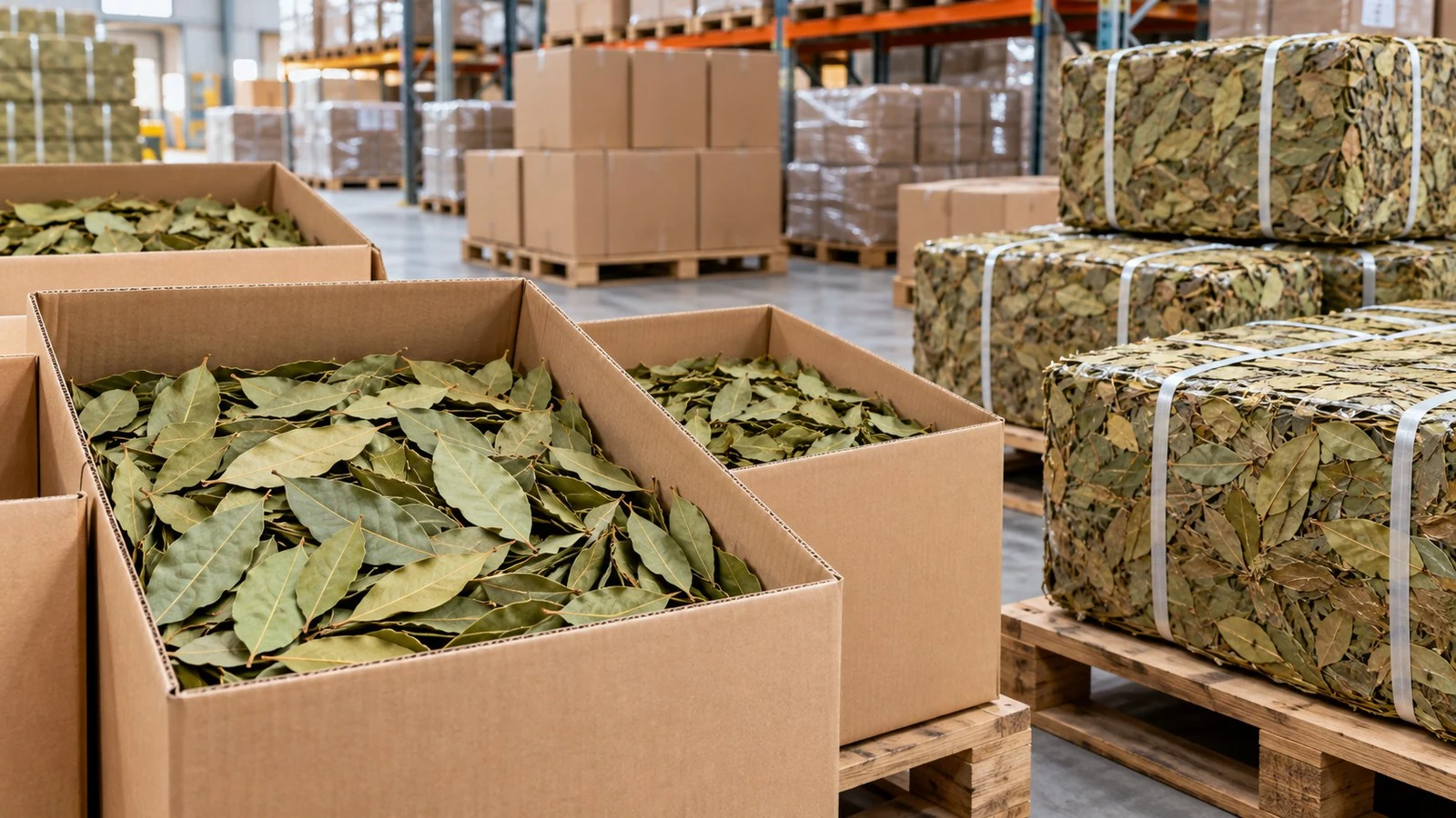 Bay Leaves Packing Options: Pressed Bales, Cartons, and Private Label Planning